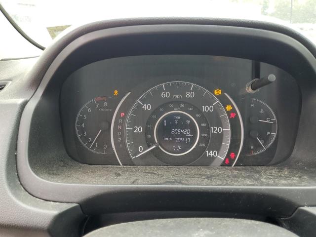 2HKRM4H53CH615099 - 2012 HONDA CR-V EX SILVER photo 9