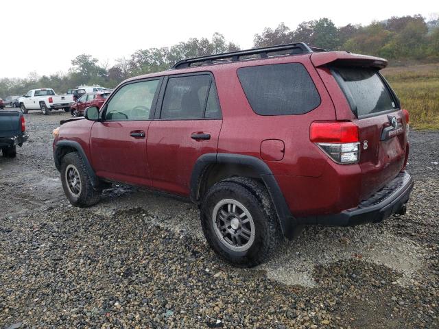 JTEBU5JR2C5089404 - 2012 TOYOTA 4RUNNER SR5 MAROON photo 2
