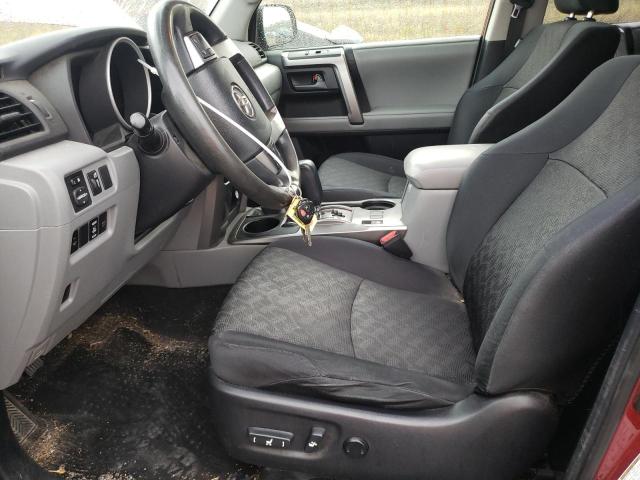 JTEBU5JR2C5089404 - 2012 TOYOTA 4RUNNER SR5 MAROON photo 7