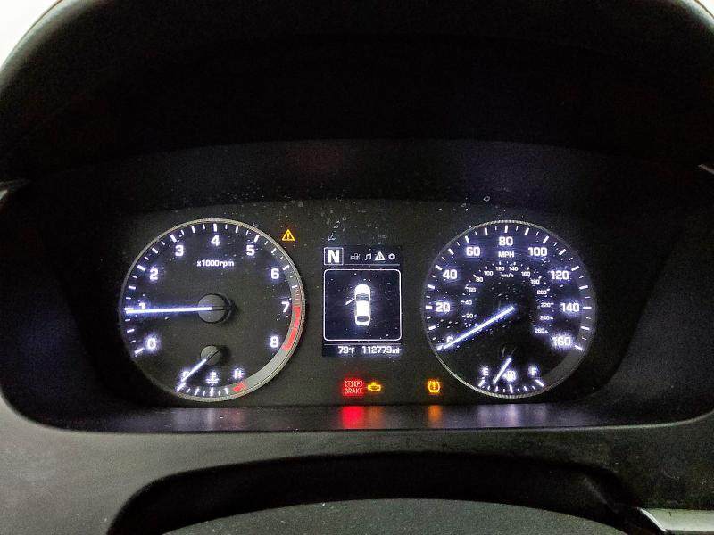 5NPE34AFXHH478612 - 2017 HYUNDAI SONATA SPORT Gris photo 9