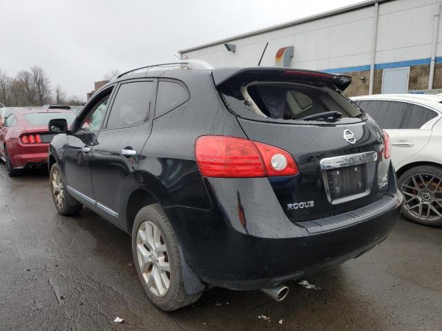 JN8AS5MV9CW368636 - 2012 NISSAN ROGUE S BLACK photo 2