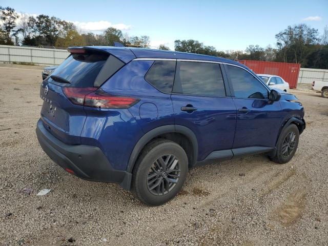 5N1AT3AA0MC826917 - 2021 NISSAN ROGUE S BLUE photo 3