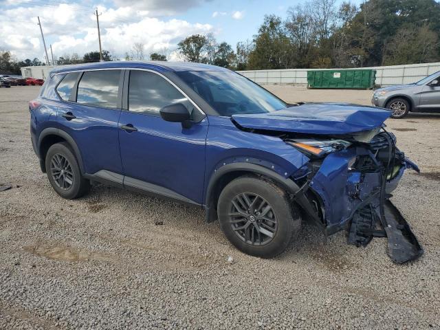 5N1AT3AA0MC826917 - 2021 NISSAN ROGUE S BLUE photo 4