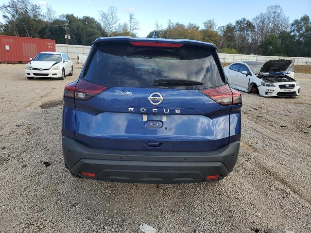 5N1AT3AA0MC826917 - 2021 NISSAN ROGUE S BLUE photo 6