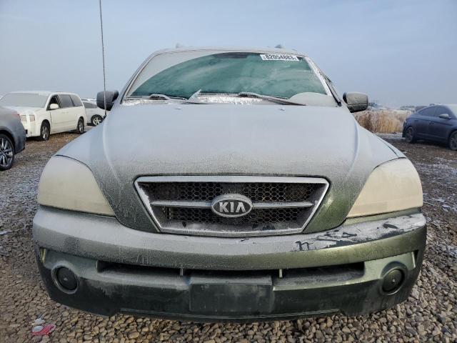 KNDJC733735085520 - 2003 KIA SORENTO EX GREEN photo 5