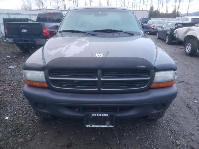 1D7HG38X33S275927 - 2003 DODGE DAKOTA QUAD SPORT GRAY photo 5