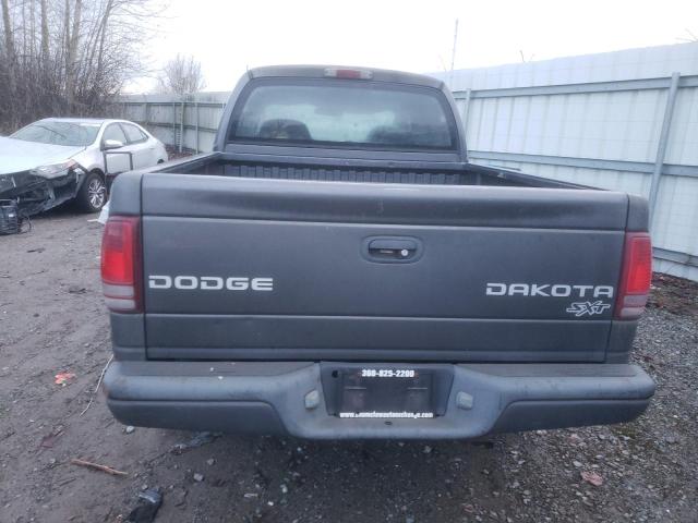 1D7HG38X33S275927 - 2003 DODGE DAKOTA QUAD SPORT GRAY photo 6