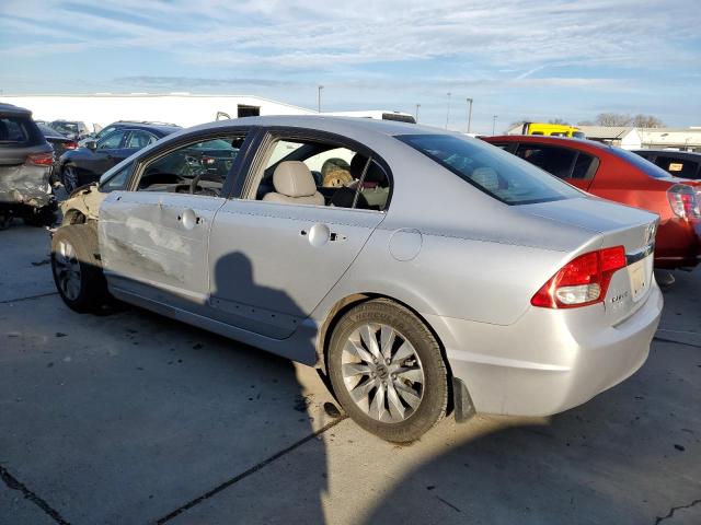 2HGFA1F96AH515151 - 2010 HONDA CIVIC EXL SILVER photo 2