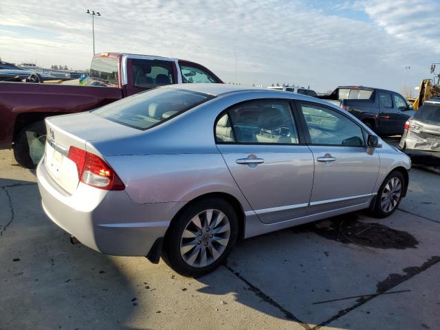 2HGFA1F96AH515151 - 2010 HONDA CIVIC EXL SILVER photo 3