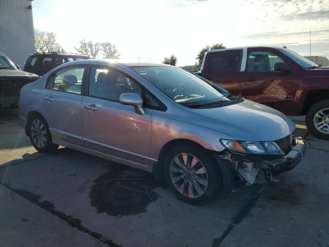 2HGFA1F96AH515151 - 2010 HONDA CIVIC EXL SILVER photo 4