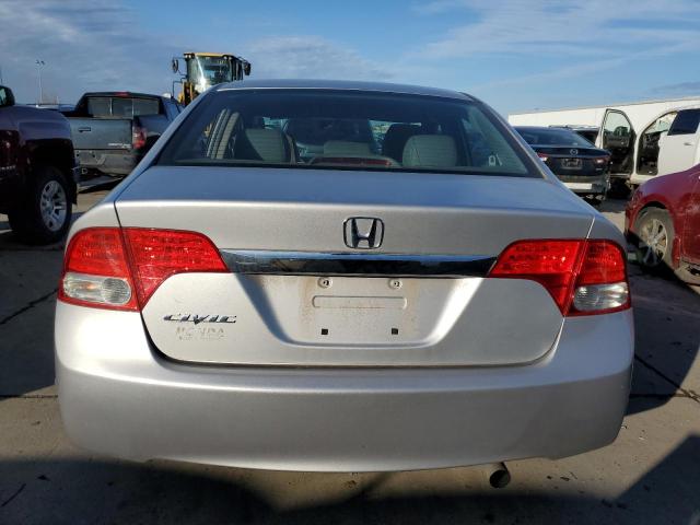 2HGFA1F96AH515151 - 2010 HONDA CIVIC EXL SILVER photo 6