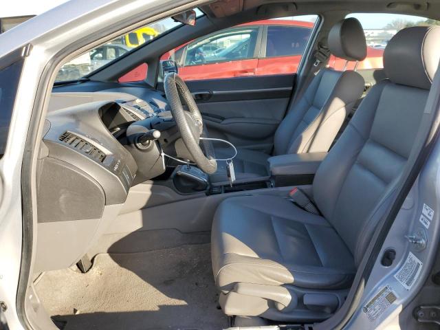 2HGFA1F96AH515151 - 2010 HONDA CIVIC EXL ვერცხლისფერი ფოტო 7