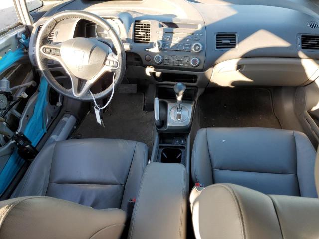 2HGFA1F96AH515151 - 2010 HONDA CIVIC EXL ვერცხლისფერი ფოტო 8