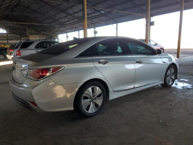 KMHEC4A43FA123439 - 2015 HYUNDAI SONATA HYBRID SILVER photo 3