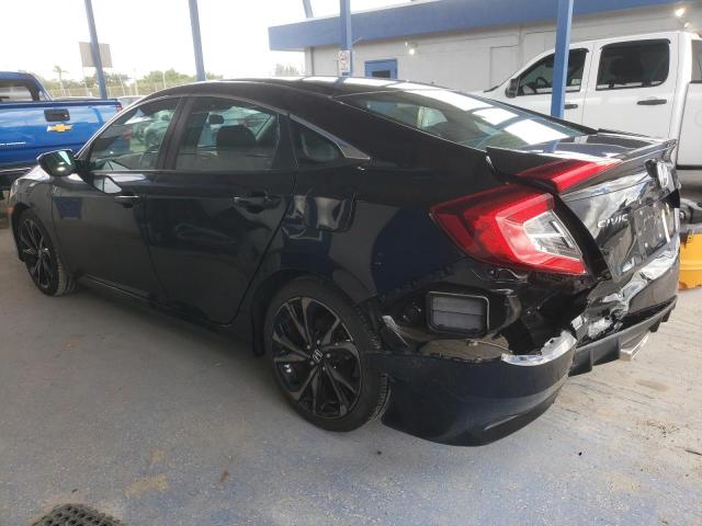 2HGFC2F86MH536240 - 2021 HONDA CIVIC SPORT 黑色 照片 2