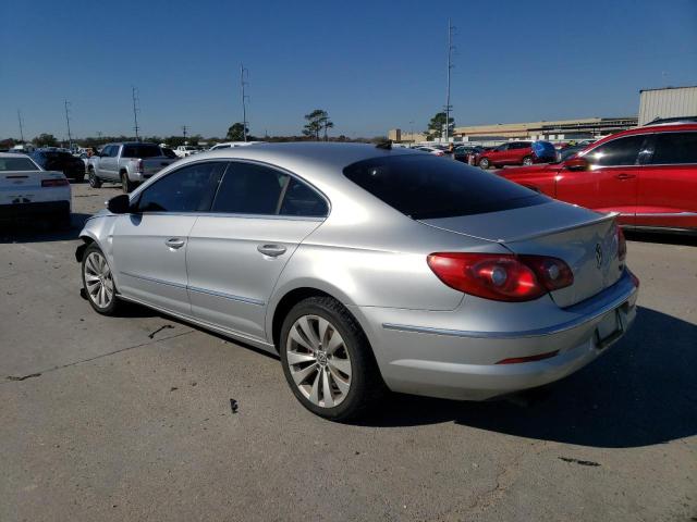 WVWMN7AN6BE710354 - 2011 VOLKSWAGEN CC SPORT SILVER photo 2