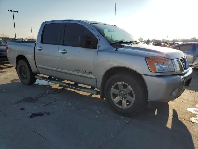 1N6BA0ED4DN309655 - 2013 NISSAN TITAN S SILVER photo 4