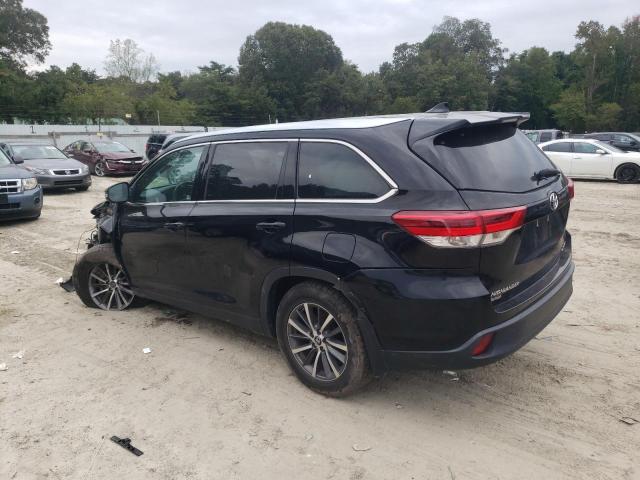 5TDJZRFH6KS622002 - 2019 TOYOTA HIGHLANDER SE Noir photo 2
