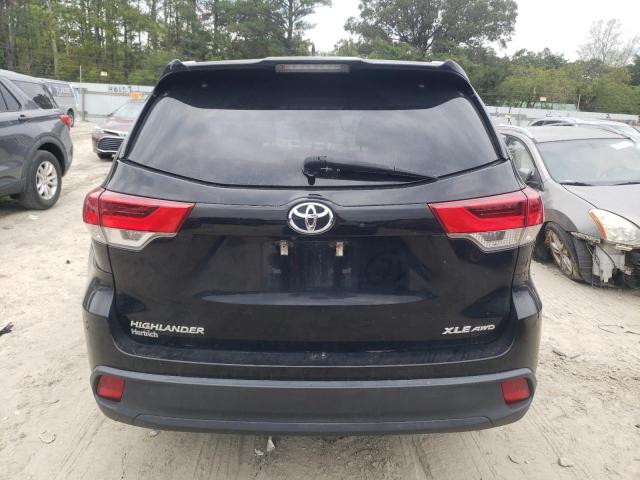 5TDJZRFH6KS622002 - 2019 TOYOTA HIGHLANDER SE Noir photo 6