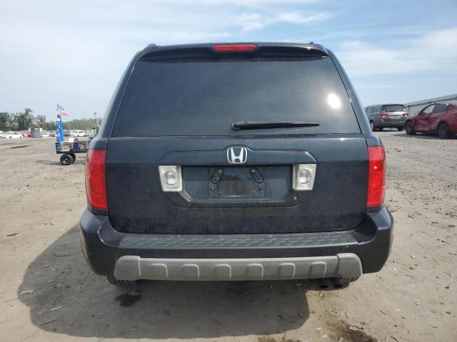 5FNYF18425B056058 - 2005 HONDA PILOT EX BLACK photo 6