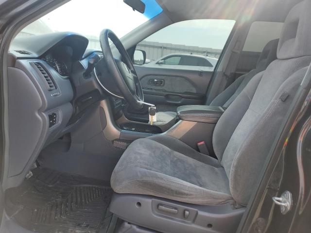 5FNYF18425B056058 - 2005 HONDA PILOT EX BLACK photo 7