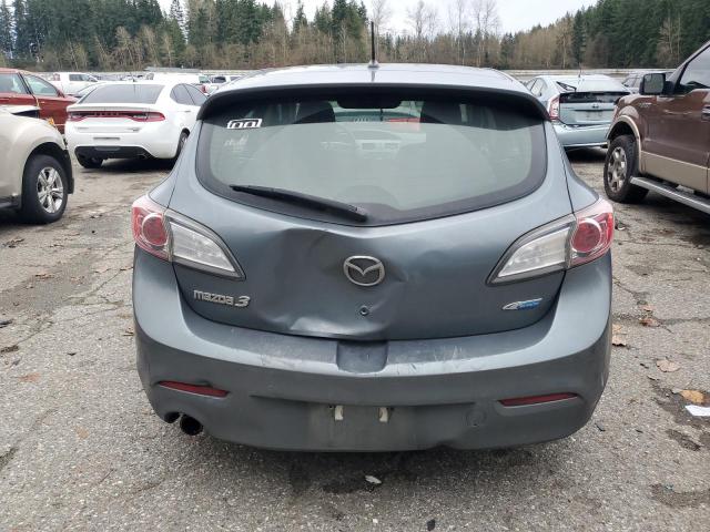 JM1BL1L89C1596389 - 2012 MAZDA 3 I GRAY photo 6