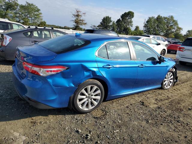 4T1C11AK0LU347188 - 2020 TOYOTA CAMRY LE BLUE photo 3