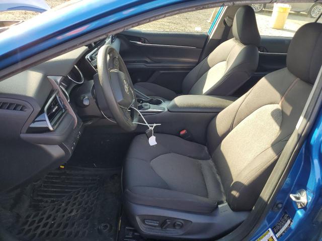 4T1C11AK0LU347188 - 2020 TOYOTA CAMRY LE BLUE photo 7