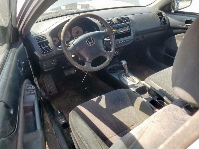 1HGEM22501L088600 - 2001 HONDA CIVIC LX SILVER photo 8