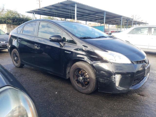 JTDKN3DU6C5420345 - 2012 TOYOTA PRIUS BLACK photo 4