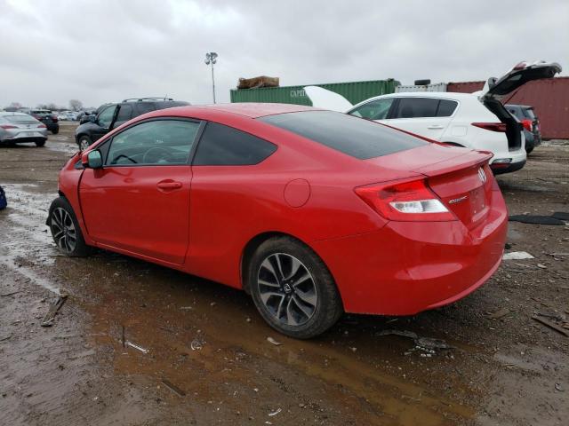 2HGFG3B81DH508510 - 2013 HONDA CIVIC EX RED photo 2