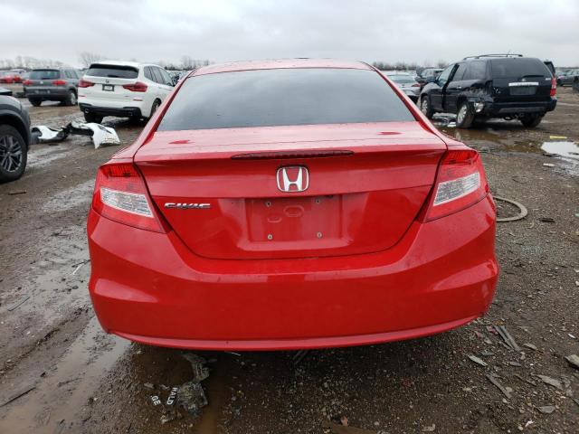 2HGFG3B81DH508510 - 2013 HONDA CIVIC EX RED photo 6