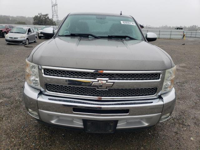 1GCRCSE01CZ322181 - 2012 CHEVROLET SILVERADO C1500 LT GRAY photo 5