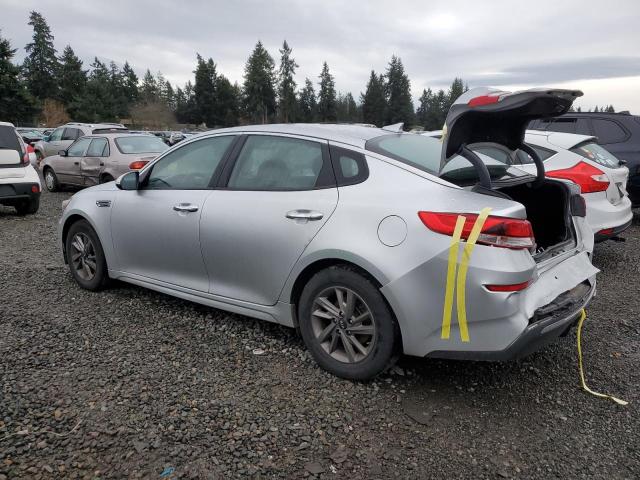 5XXGT4L36LG390673 - 2020 KIA OPTIMA LX SILVER photo 2