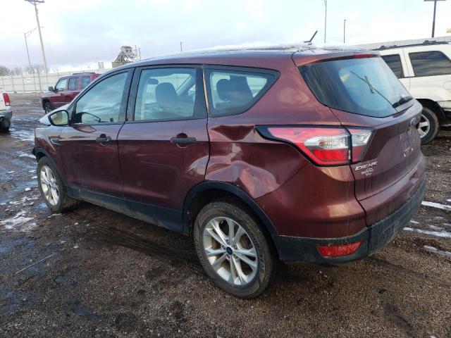 1FMCU0F78JUA56196 - 2018 FORD ESCAPE S MAROON photo 2