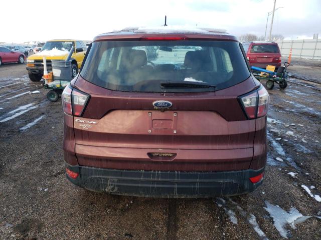 1FMCU0F78JUA56196 - 2018 FORD ESCAPE S MAROON photo 6