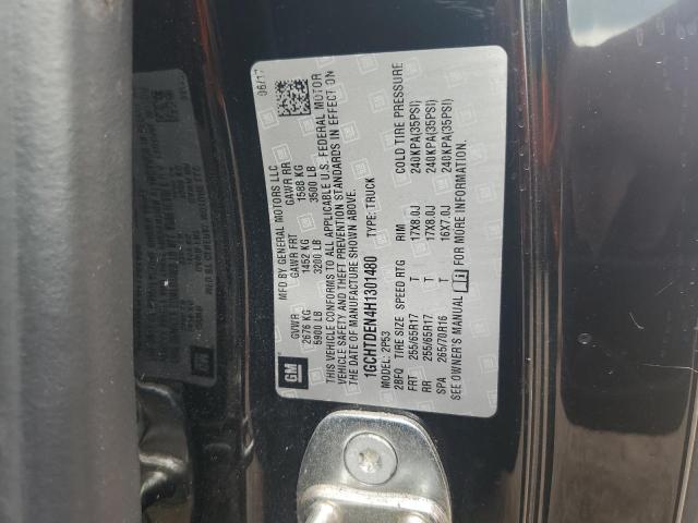 1GCHTDEN4H1301480 - 2017 CHEVROLET COLORADO Z71 GRAY photo 12