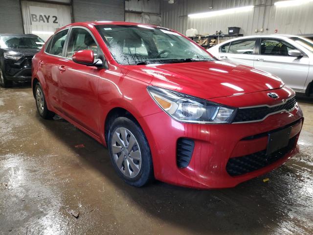 3KPA24AB7KE213429 - 2019 KIA RIO S RED photo 4