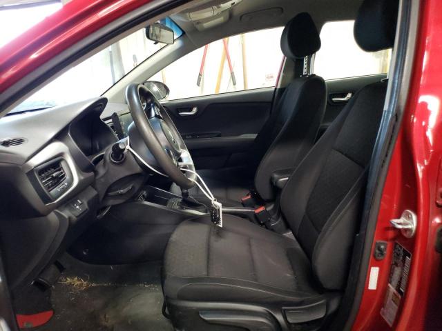 3KPA24AB7KE213429 - 2019 KIA RIO S RED photo 7