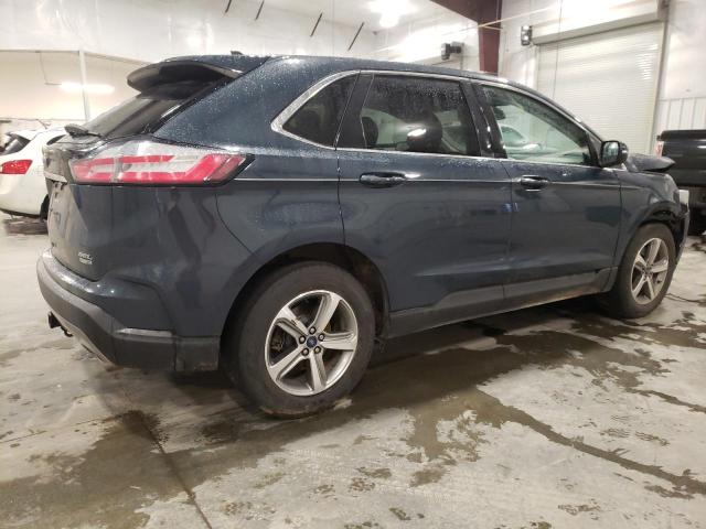 2FMPK4J9XKBB86995 - 2019 FORD EDGE SEL BLUE photo 3