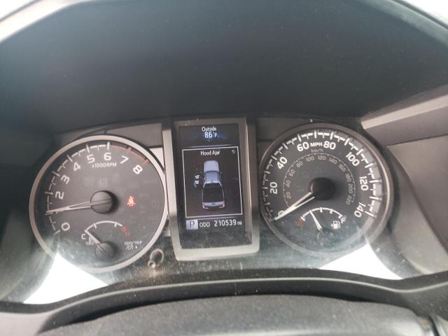 5TFCZ5AN7HX072715 - 2017 TOYOTA TACOMA DOUBLE CAB ვერცხლისფერი ფოტო 9