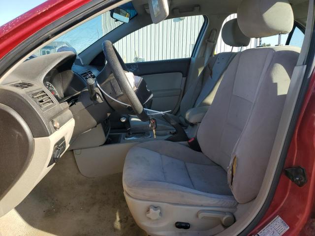 3FAFP07186R122110 - 2006 FORD FUSION SE Կարմիր լուսանկար 7
