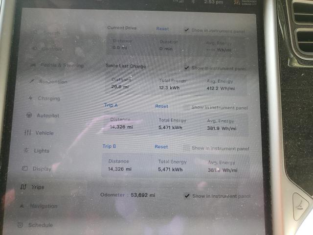 5YJXCAE20LF298741 - 2020 TESLA MODEL X შავი ფოტო 9