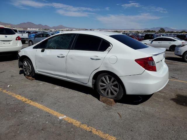 2HGFB2F83CH596963 - 2012 HONDA CIVIC EX WHITE photo 2