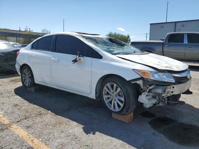 2HGFB2F83CH596963 - 2012 HONDA CIVIC EX WHITE photo 4
