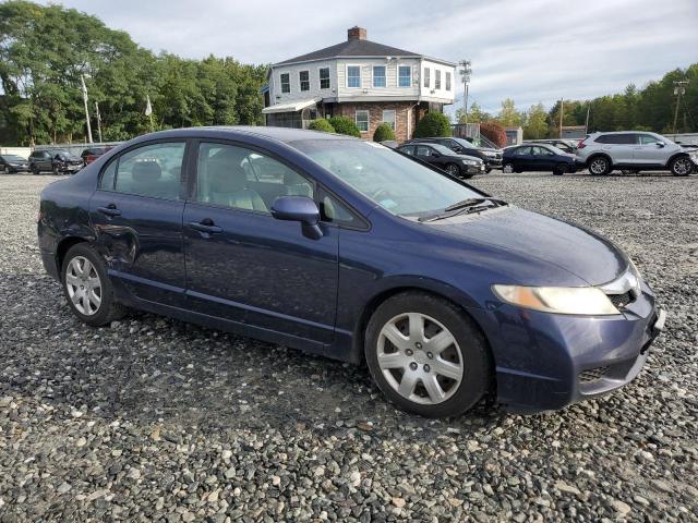 1HGFA16589L025452 - 2009 HONDA CIVIC LX Mavi foto 4