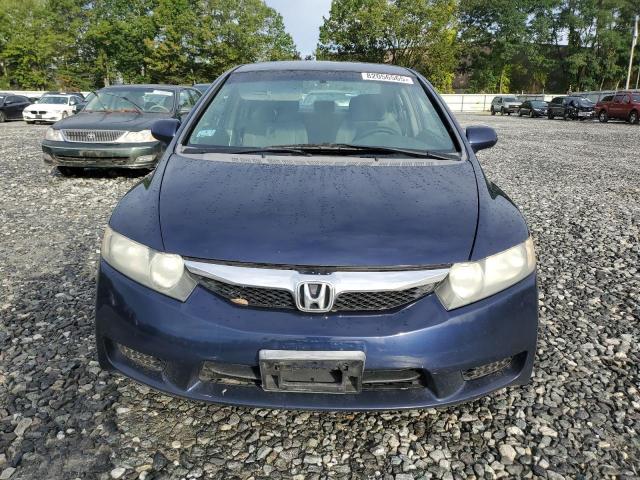 1HGFA16589L025452 - 2009 HONDA CIVIC LX Mavi foto 5