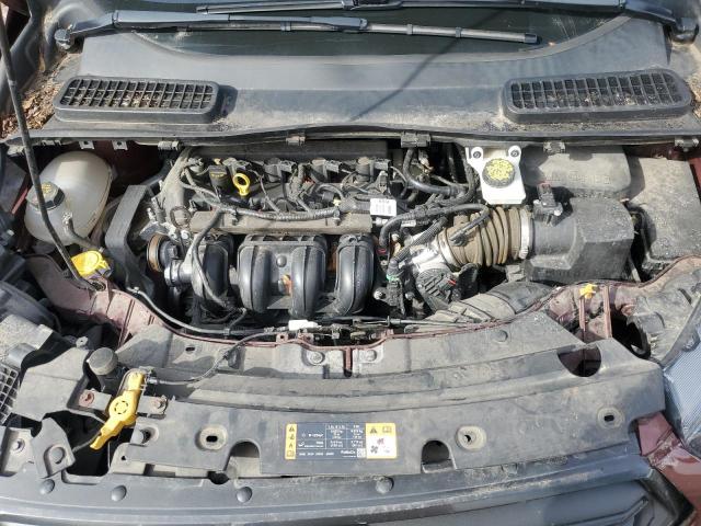 1FMCU0F71JUC54120 - 2018 FORD ESCAPE S Kasztanowy zdjęcie 12