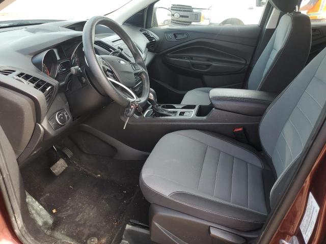 1FMCU0F71JUC54120 - 2018 FORD ESCAPE S Kasztanowy zdjęcie 7