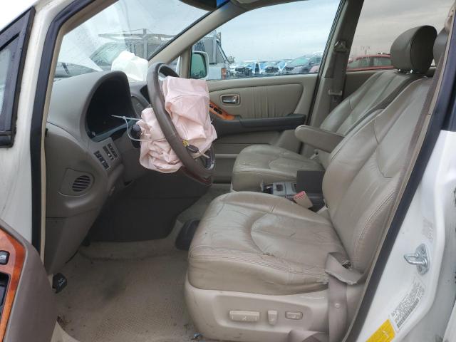 JTJGF10U010115928 - 2001 LEXUS RX 300 WHITE photo 7